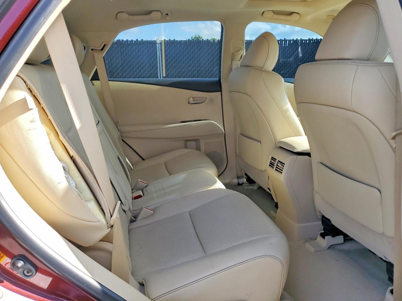 2015 Lexus Rx 350 Base Maroon vin: 2T2ZK1BA8FC200549