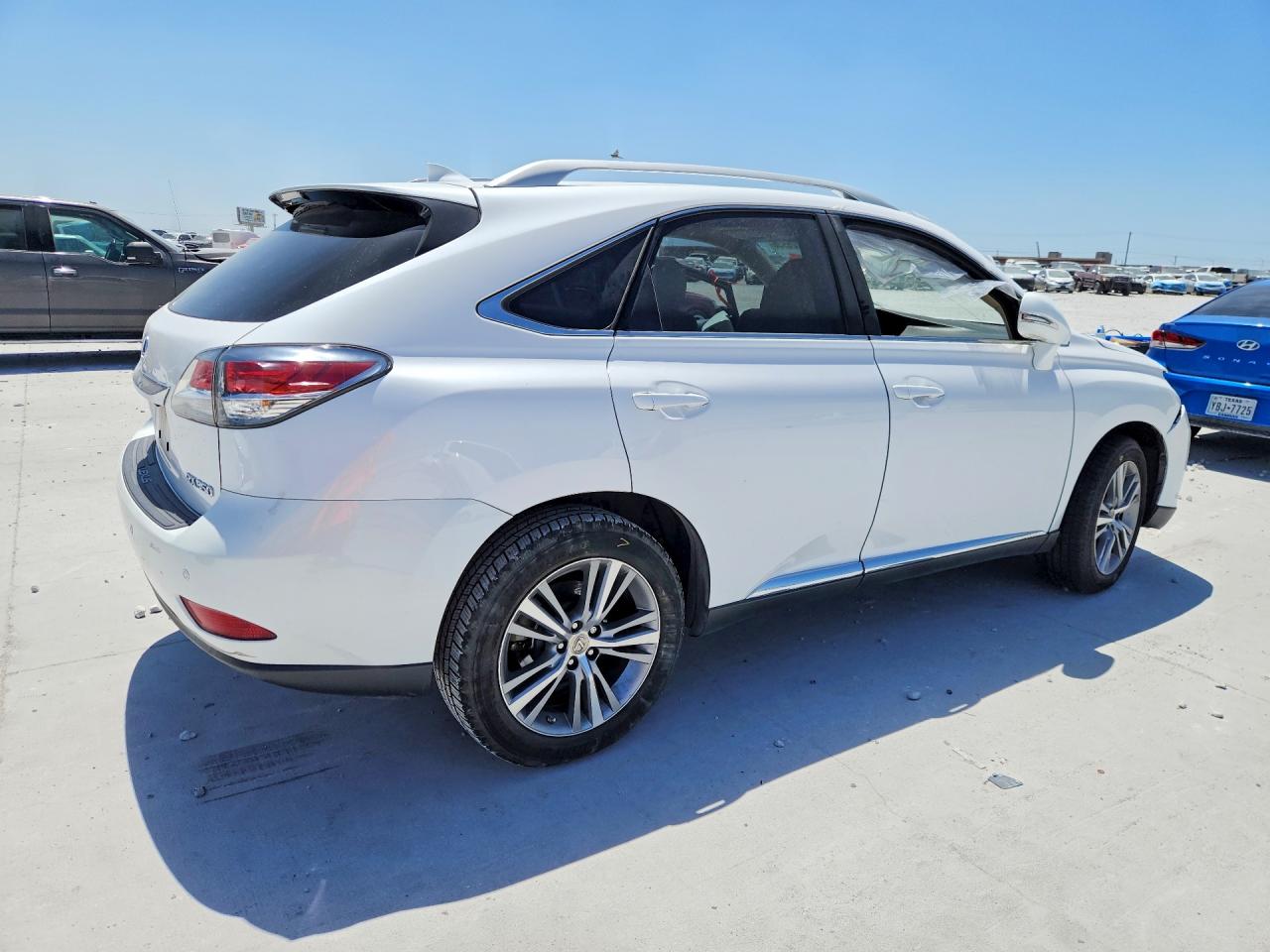 2015 Lexus Rx 350 Base White vin: 2T2ZK1BA8FC203385