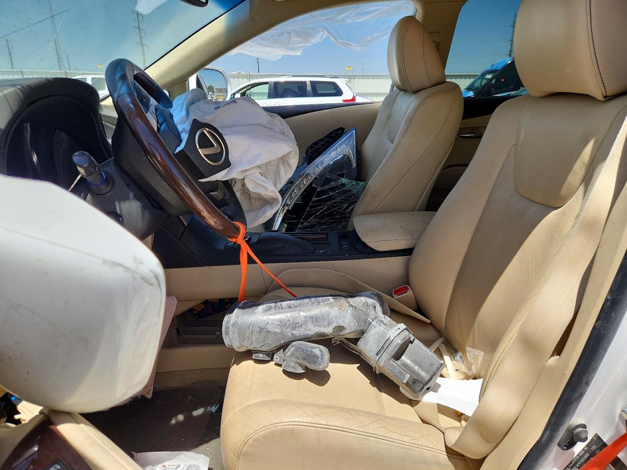 2015 Lexus Rx 350 Base White vin: 2T2ZK1BA8FC203385