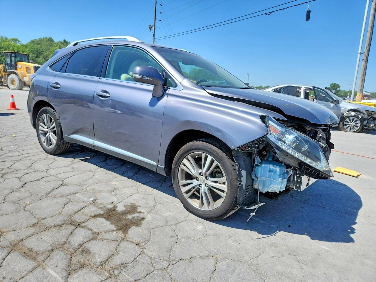 2015 Lexus Rx 350 Gray vin: 2T2ZK1BA8FC203533