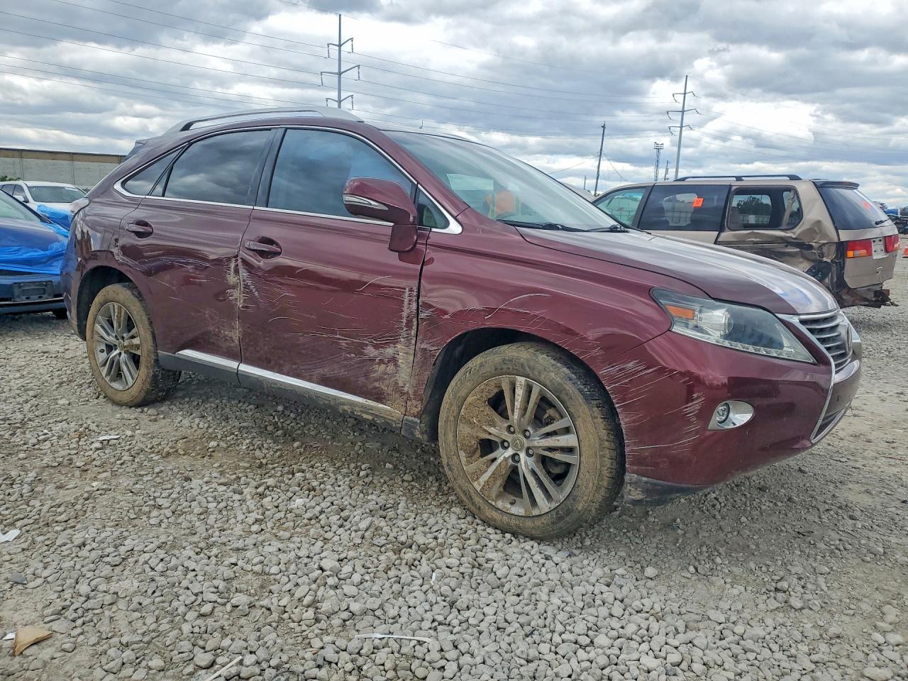 2015 Lexus Rx 350 Maroon vin: 2T2ZK1BA8FC207680