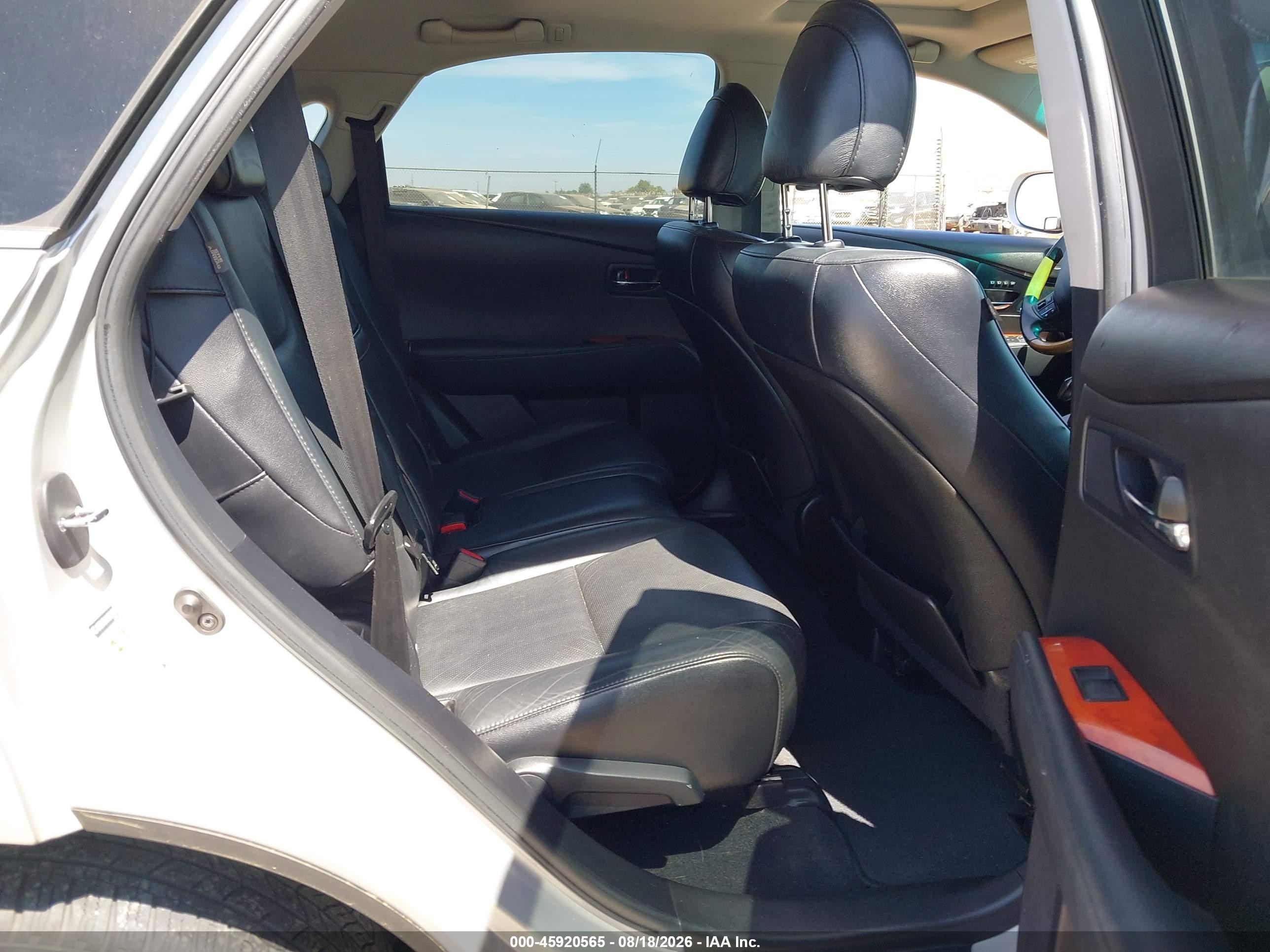 2010 Lexus Rx 350   Silver vin: 2T2ZK1BA9AC004161
