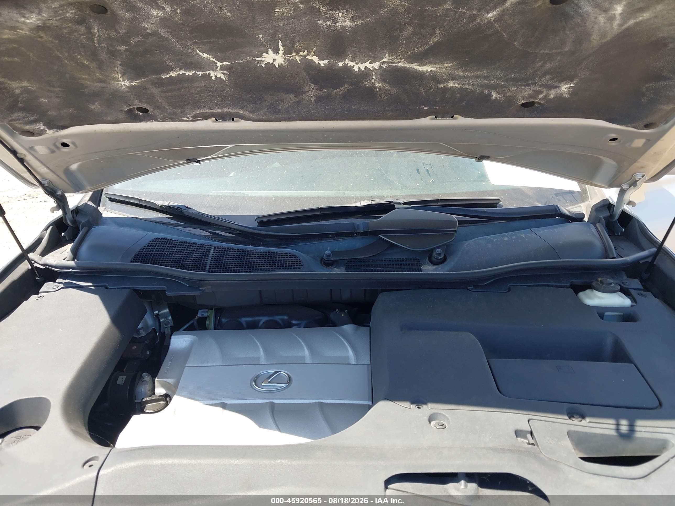 2010 Lexus Rx 350   Silver vin: 2T2ZK1BA9AC004161