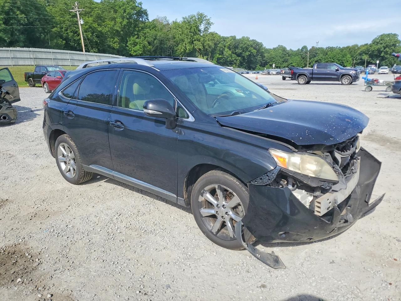 2010 Lexus Rx 350 Черный vin: 2T2ZK1BA9AC013944