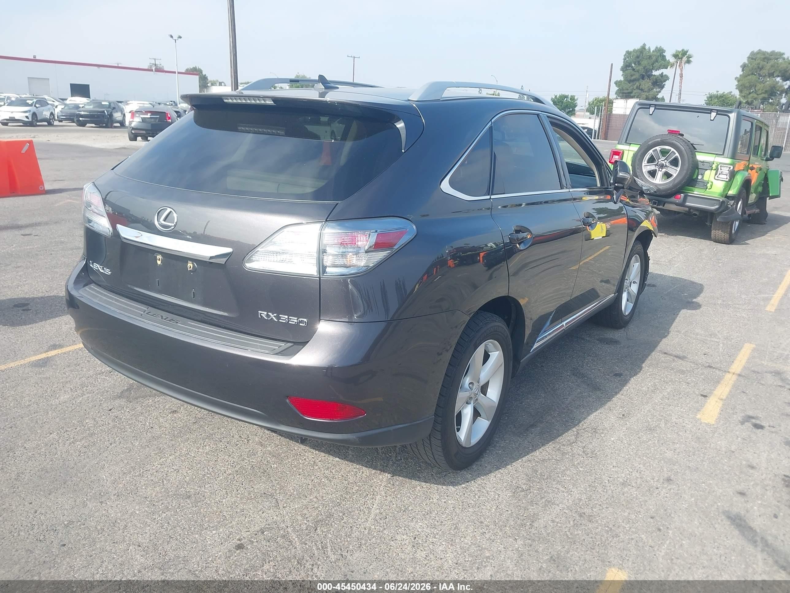 2010 Lexus Rx 350   Gray vin: 2T2ZK1BA9AC018142
