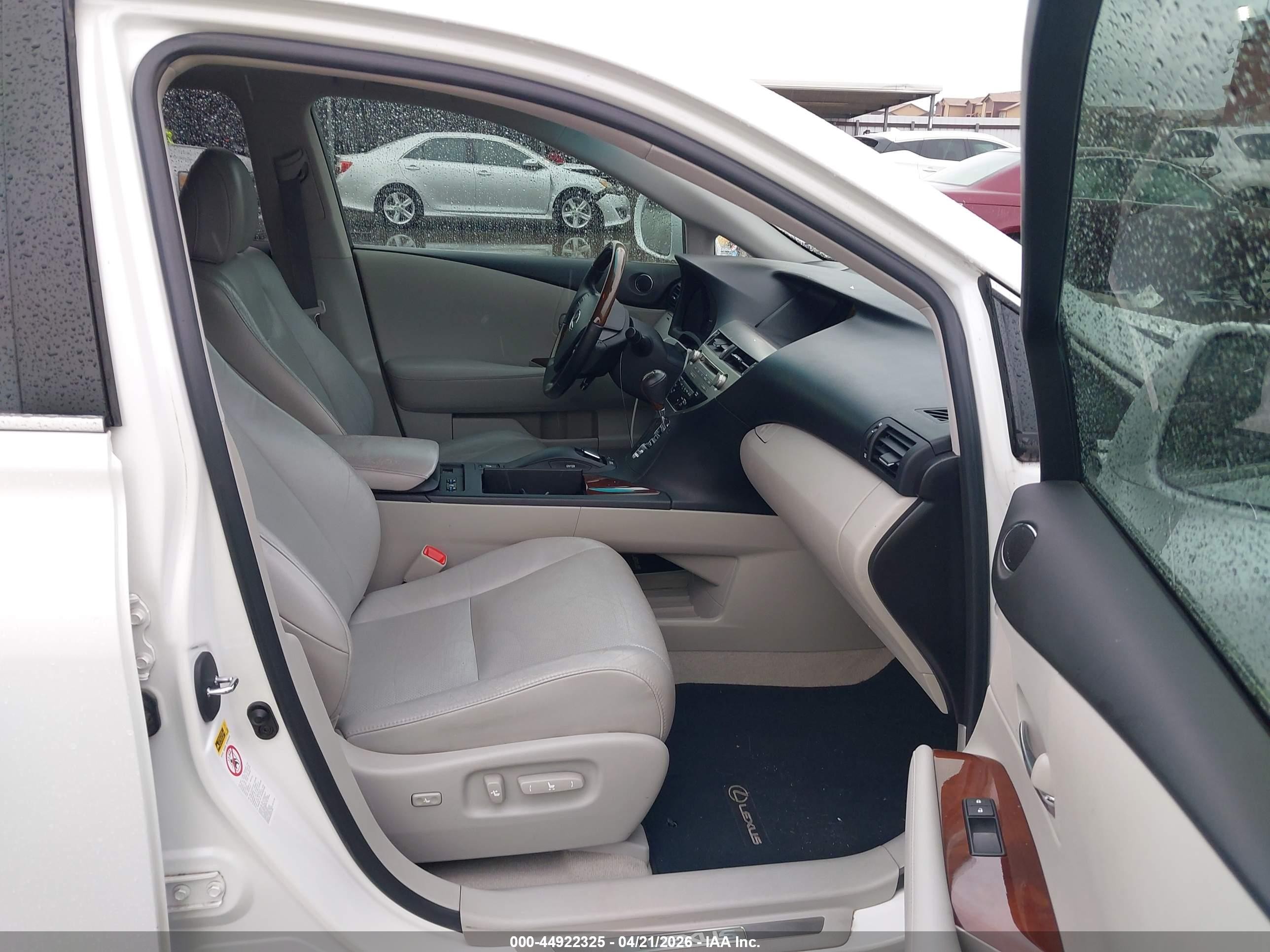 2010 Lexus Rx 350   Белый vin: 2T2ZK1BA9AC037287
