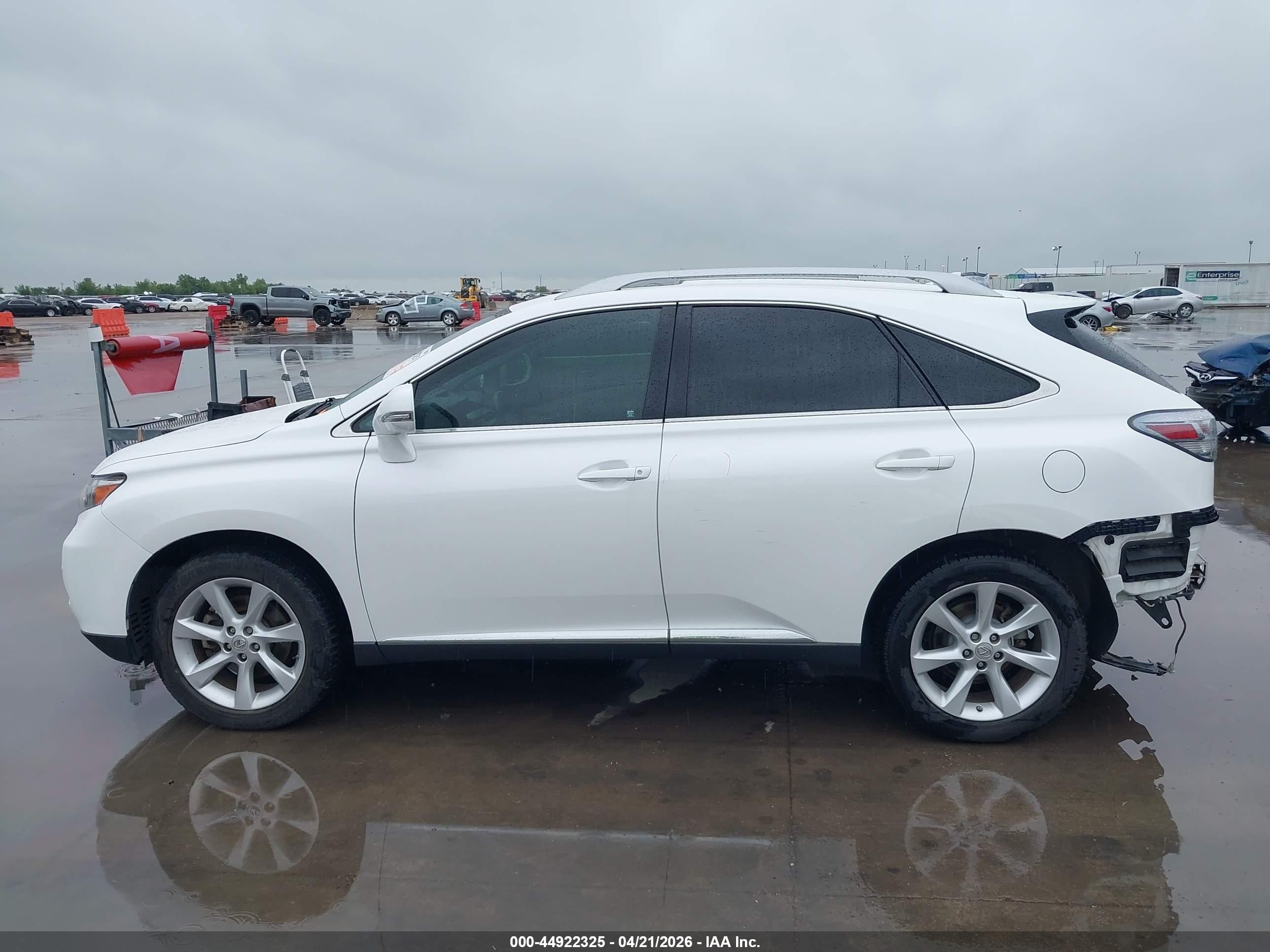 2010 Lexus Rx 350   Белый vin: 2T2ZK1BA9AC037287