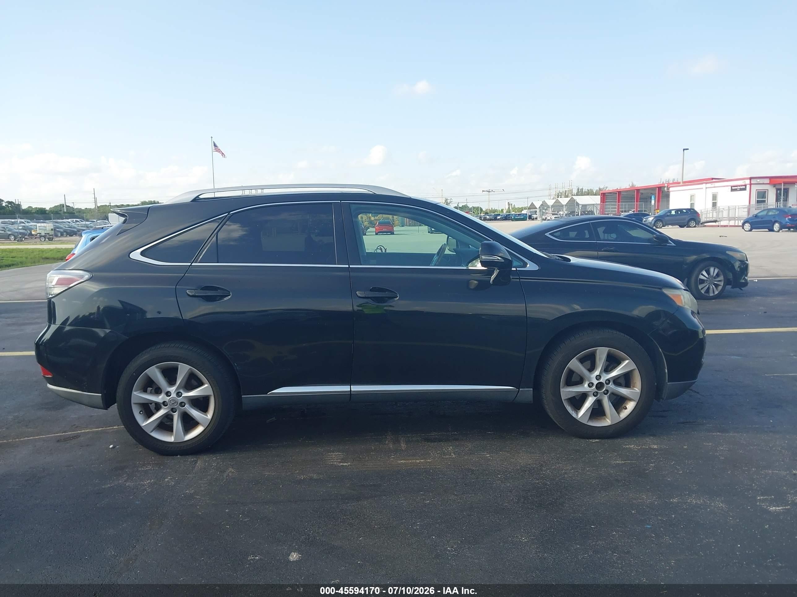 2010 Lexus Rx 350   Black vin: 2T2ZK1BA9AC038164