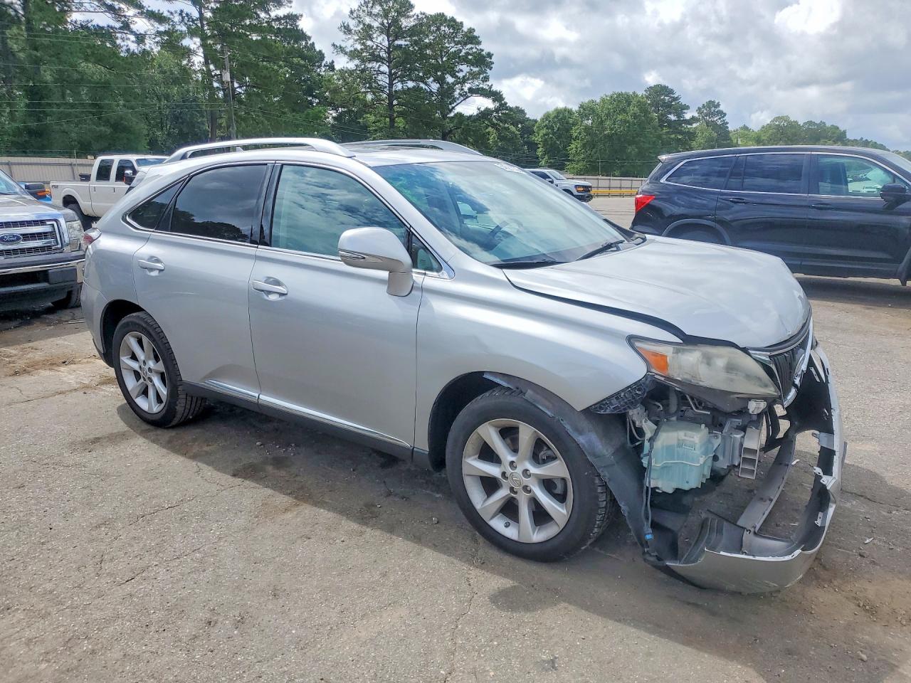 2010 Lexus Rx 350 Silver vin: 2T2ZK1BA9AC040237