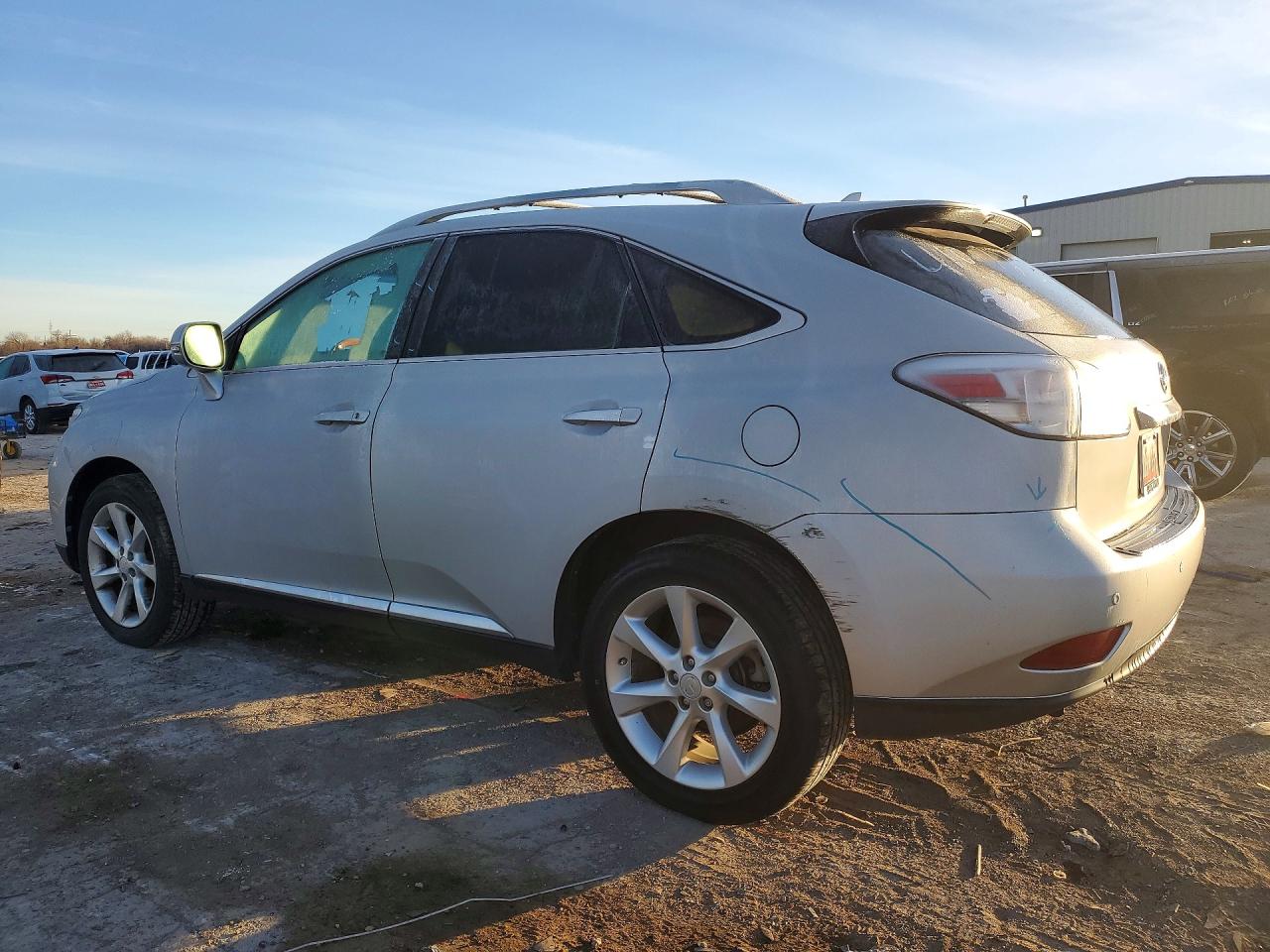 2011 Lexus Rx 350 Silver vin: 2T2ZK1BA9BC043270