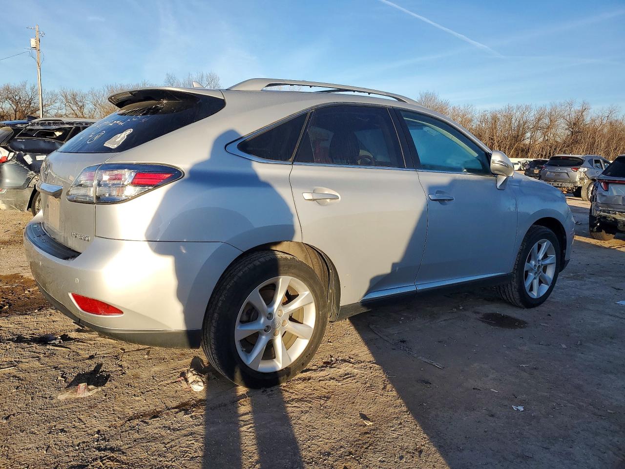 2011 Lexus Rx 350 Silver vin: 2T2ZK1BA9BC043270