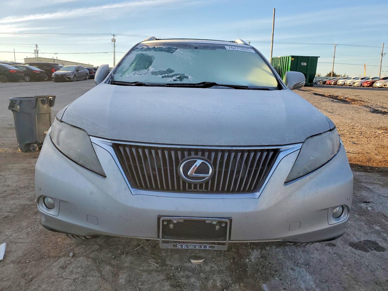 2011 Lexus Rx 350 Silver vin: 2T2ZK1BA9BC043270