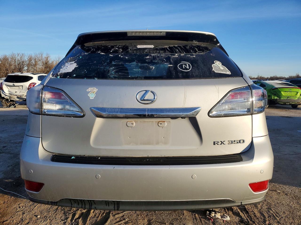 2011 Lexus Rx 350 Silver vin: 2T2ZK1BA9BC043270