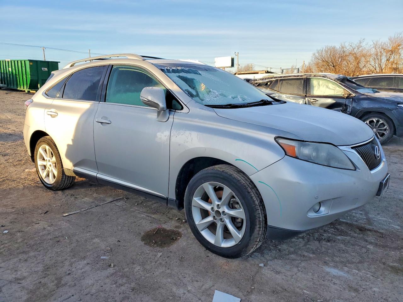 2011 Lexus Rx 350 Silver vin: 2T2ZK1BA9BC043270