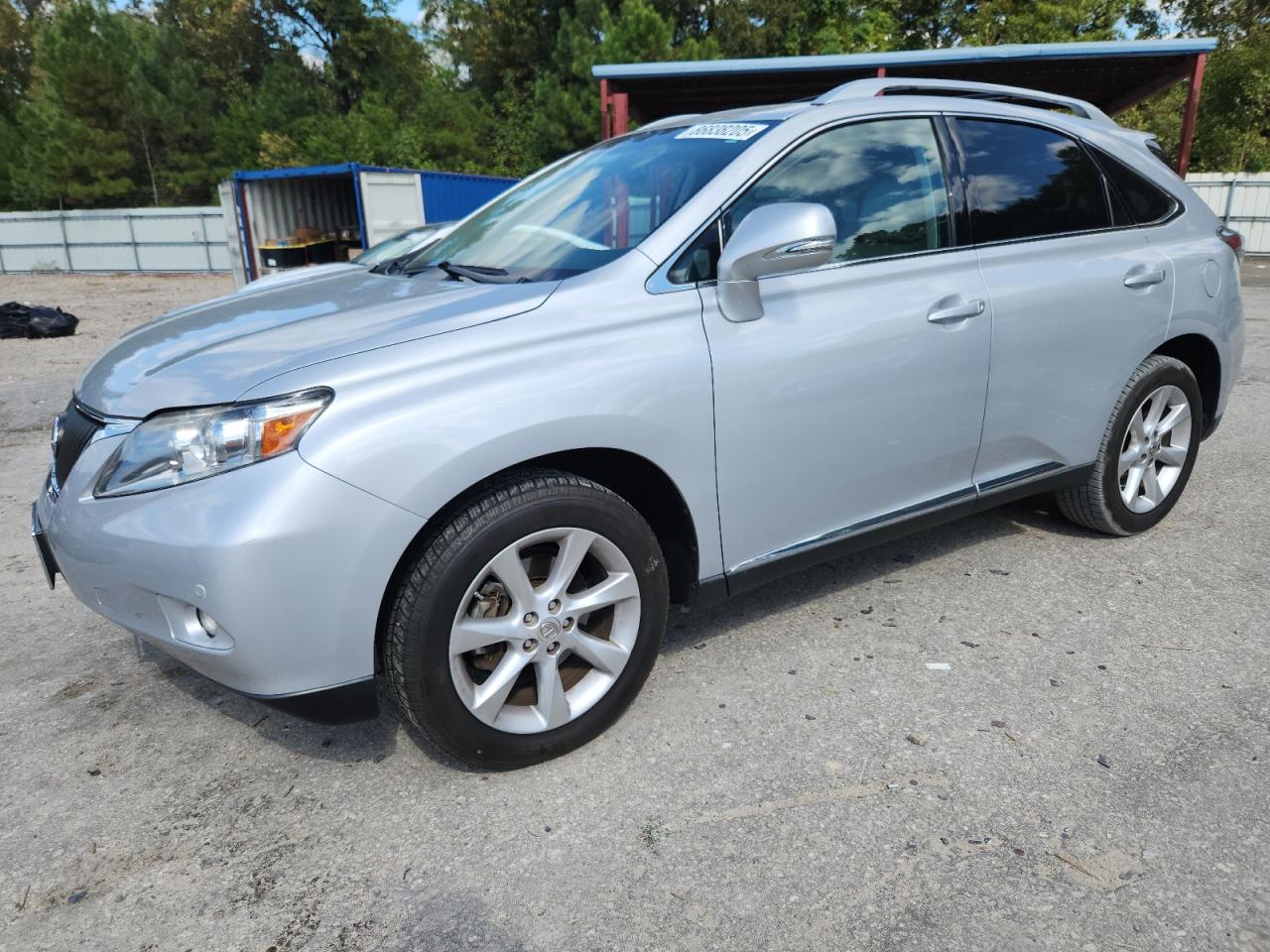 2011 Lexus Rx 350 Silver vin: 2T2ZK1BA9BC044189