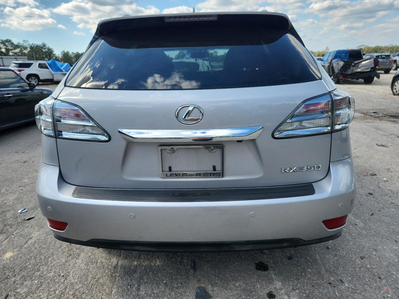 2011 Lexus Rx 350 Silver vin: 2T2ZK1BA9BC044189