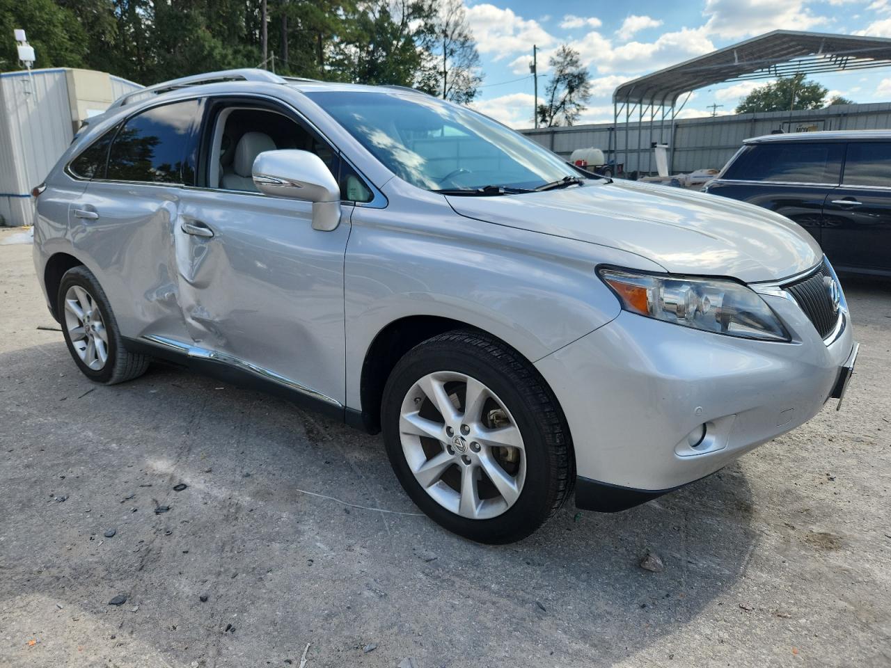 2011 Lexus Rx 350 Silver vin: 2T2ZK1BA9BC044189