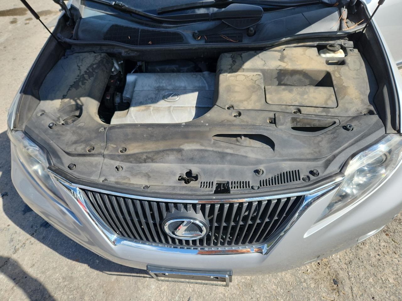 2011 Lexus Rx 350 Silver vin: 2T2ZK1BA9BC044189