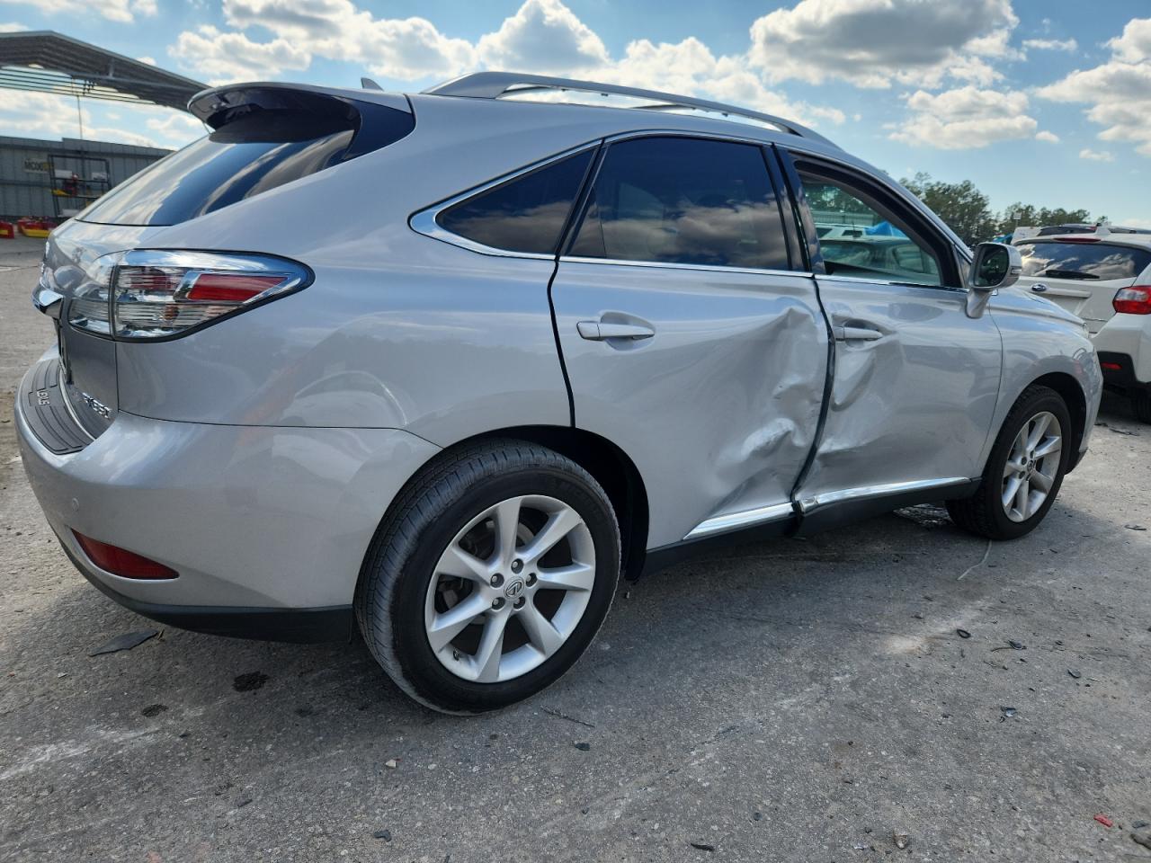 2011 Lexus Rx 350 Silver vin: 2T2ZK1BA9BC044189