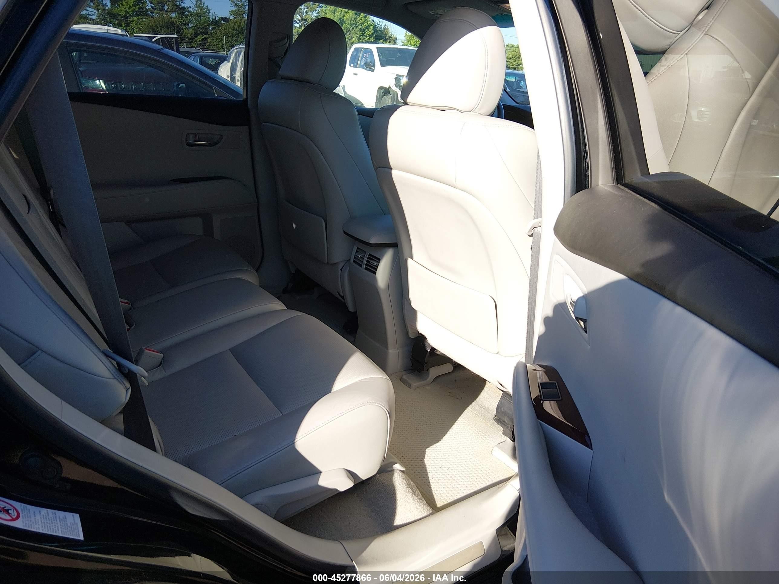 2011 Lexus Rx 350   Black vin: 2T2ZK1BA9BC044578
