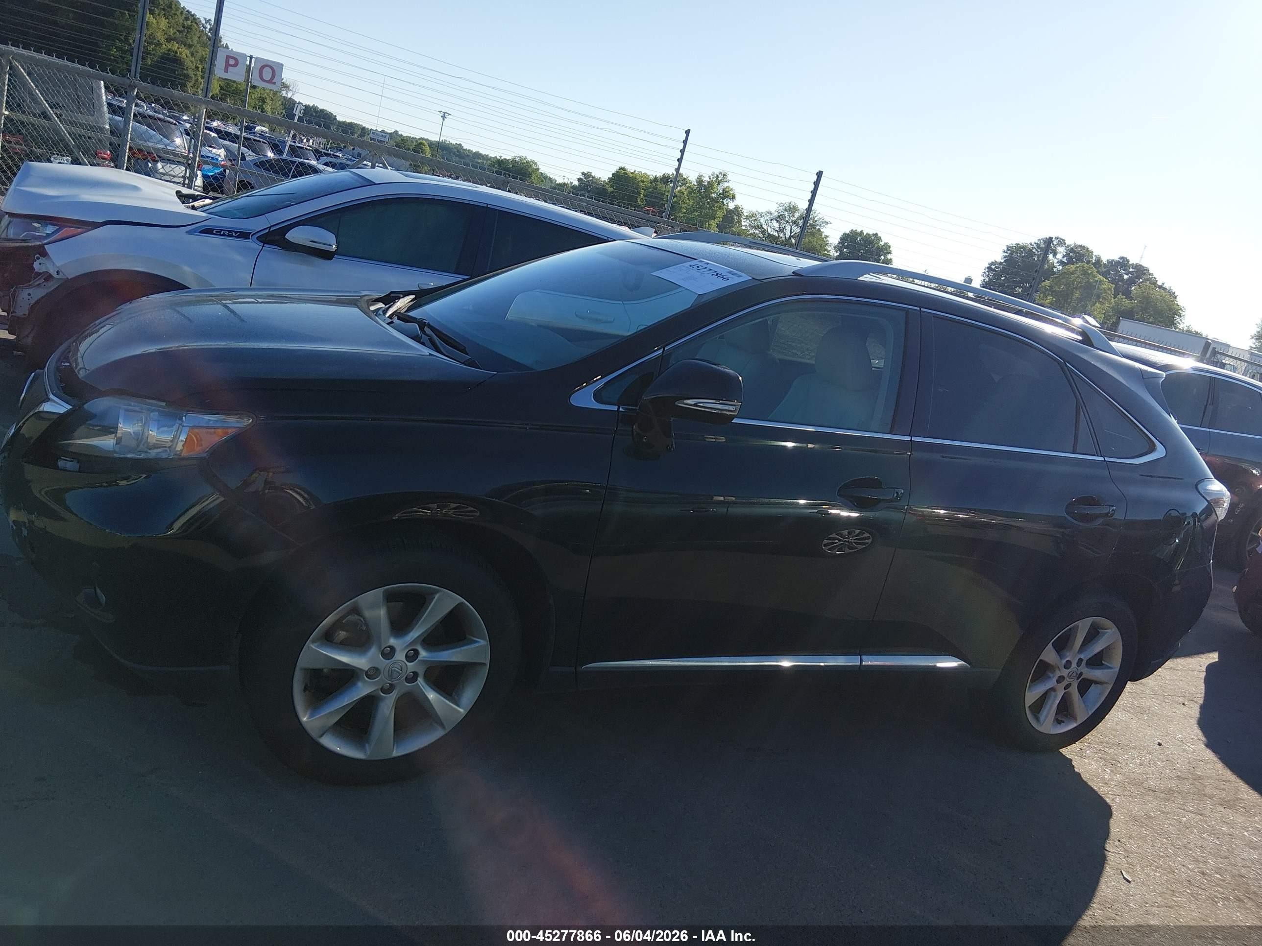 2011 Lexus Rx 350   Black vin: 2T2ZK1BA9BC044578