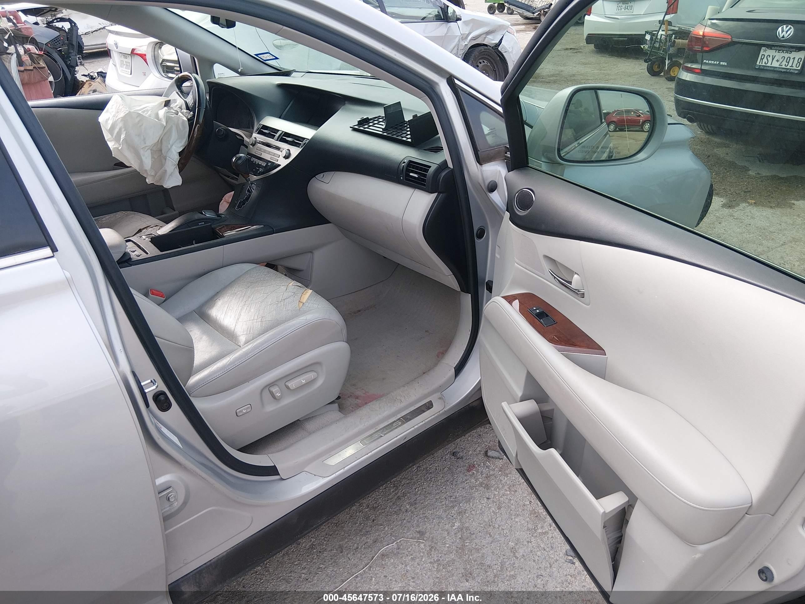 2011 Lexus Rx 350   Silver vin: 2T2ZK1BA9BC051191