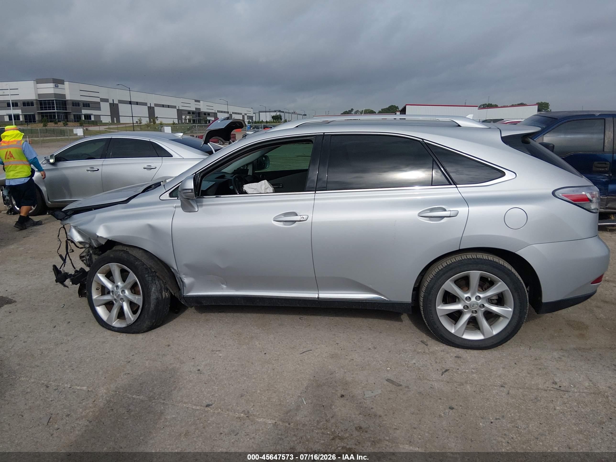2011 Lexus Rx 350   Silver vin: 2T2ZK1BA9BC051191