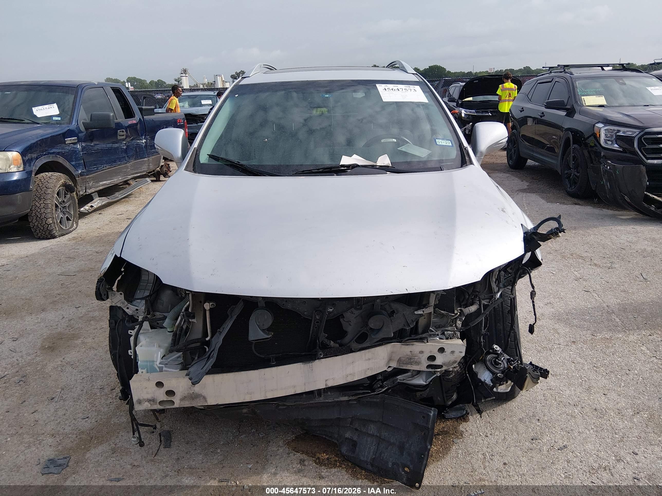 2011 Lexus Rx 350   Silver vin: 2T2ZK1BA9BC051191