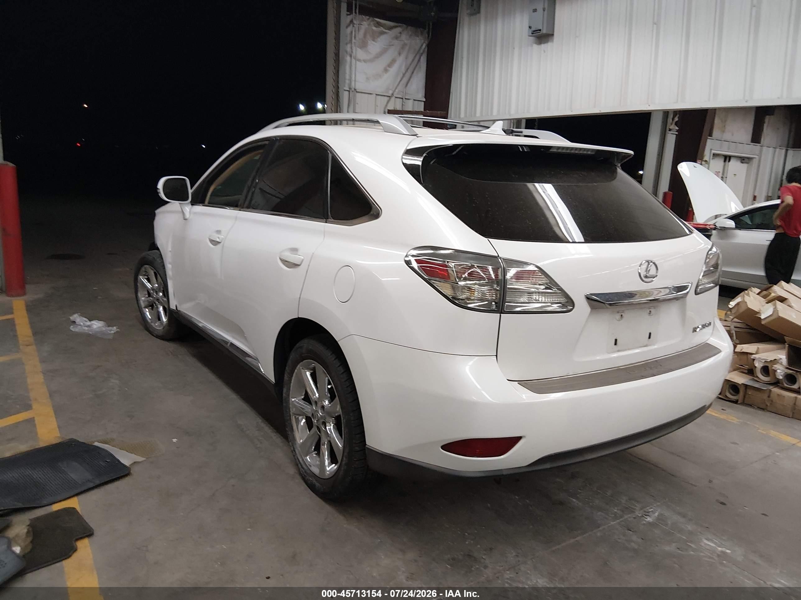 2011 Lexus Rx 350   Белый vin: 2T2ZK1BA9BC051613