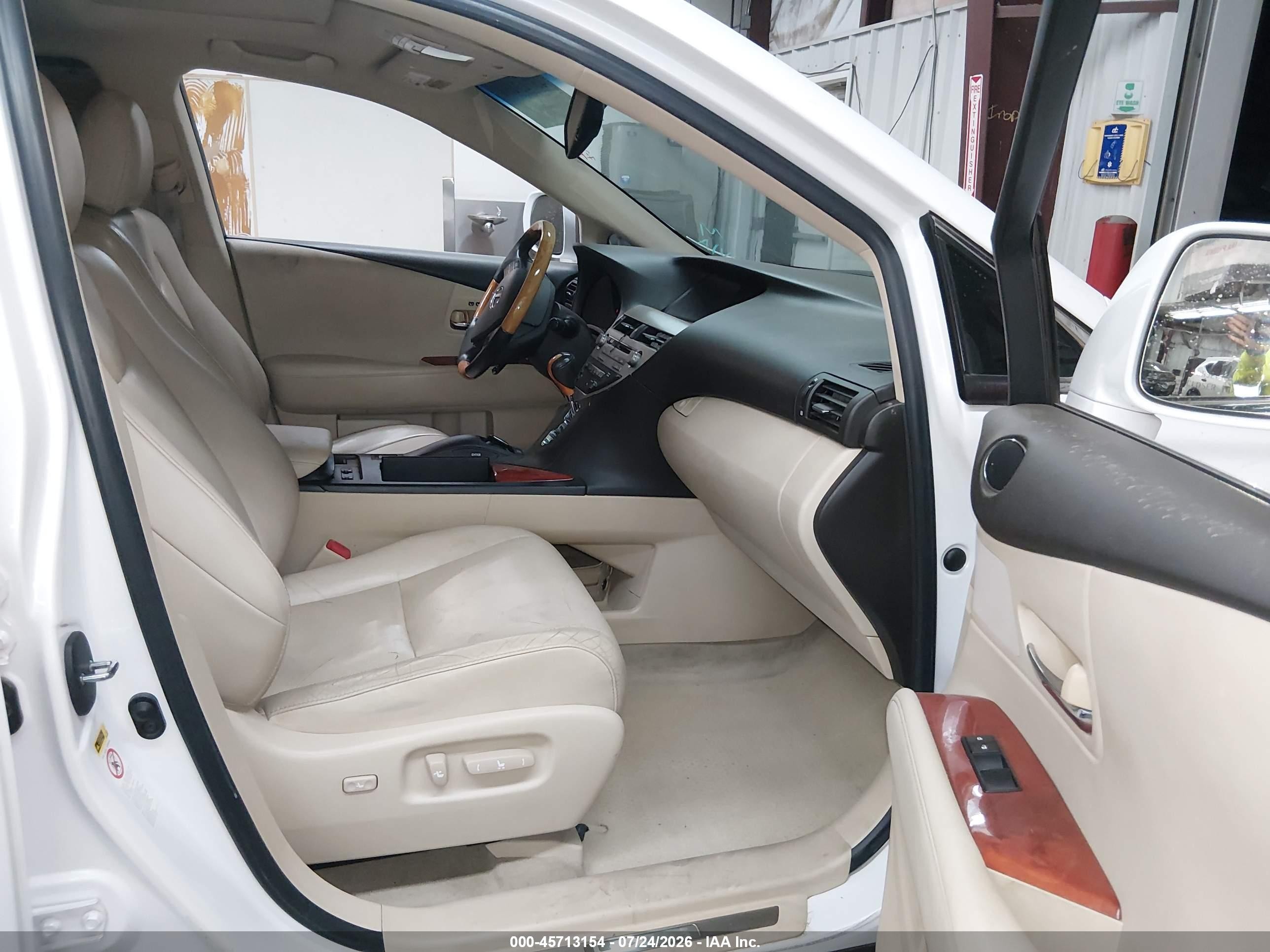 2011 Lexus Rx 350   Белый vin: 2T2ZK1BA9BC051613