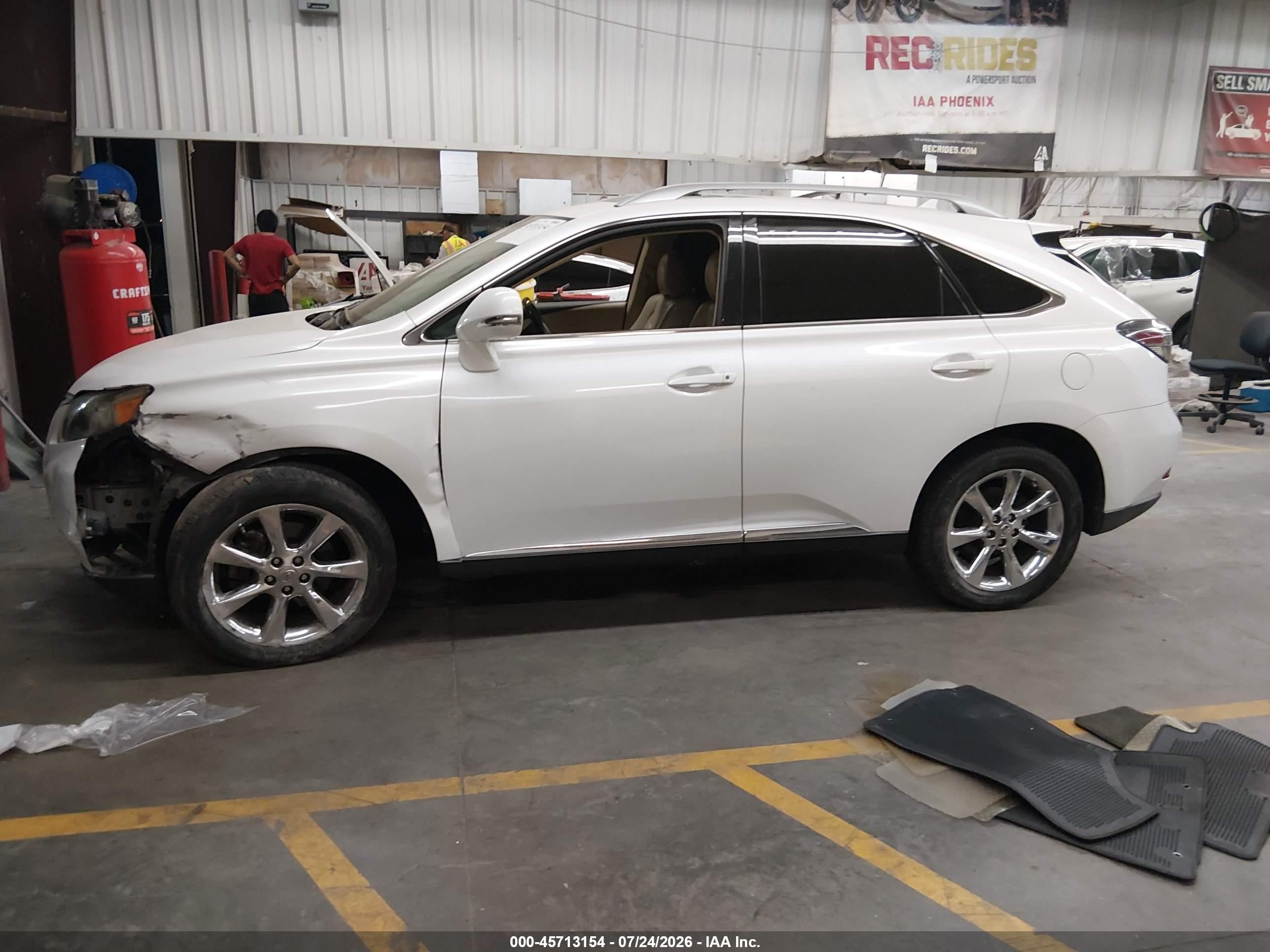 2011 Lexus Rx 350   Белый vin: 2T2ZK1BA9BC051613