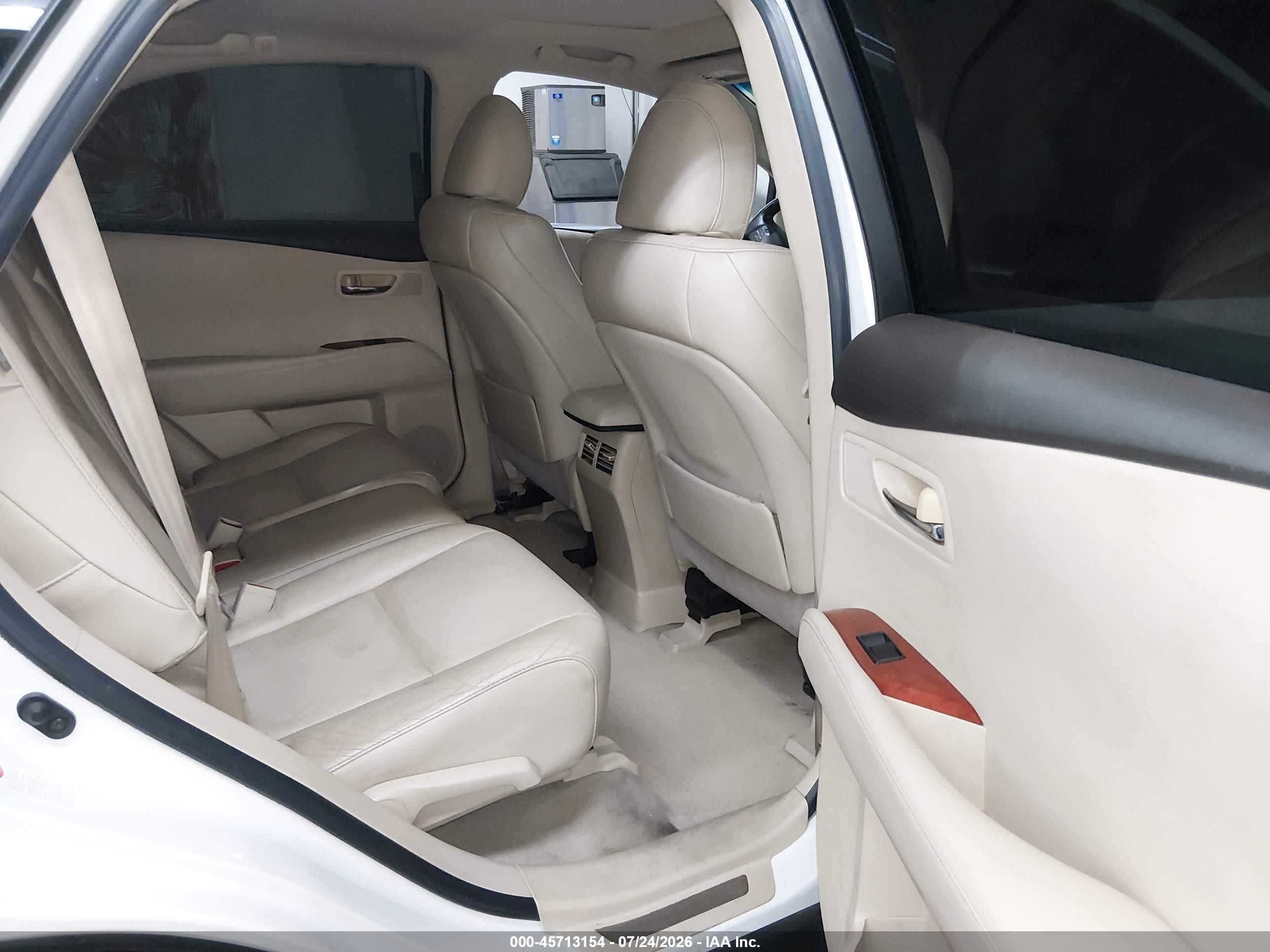 2011 Lexus Rx 350   Белый vin: 2T2ZK1BA9BC051613