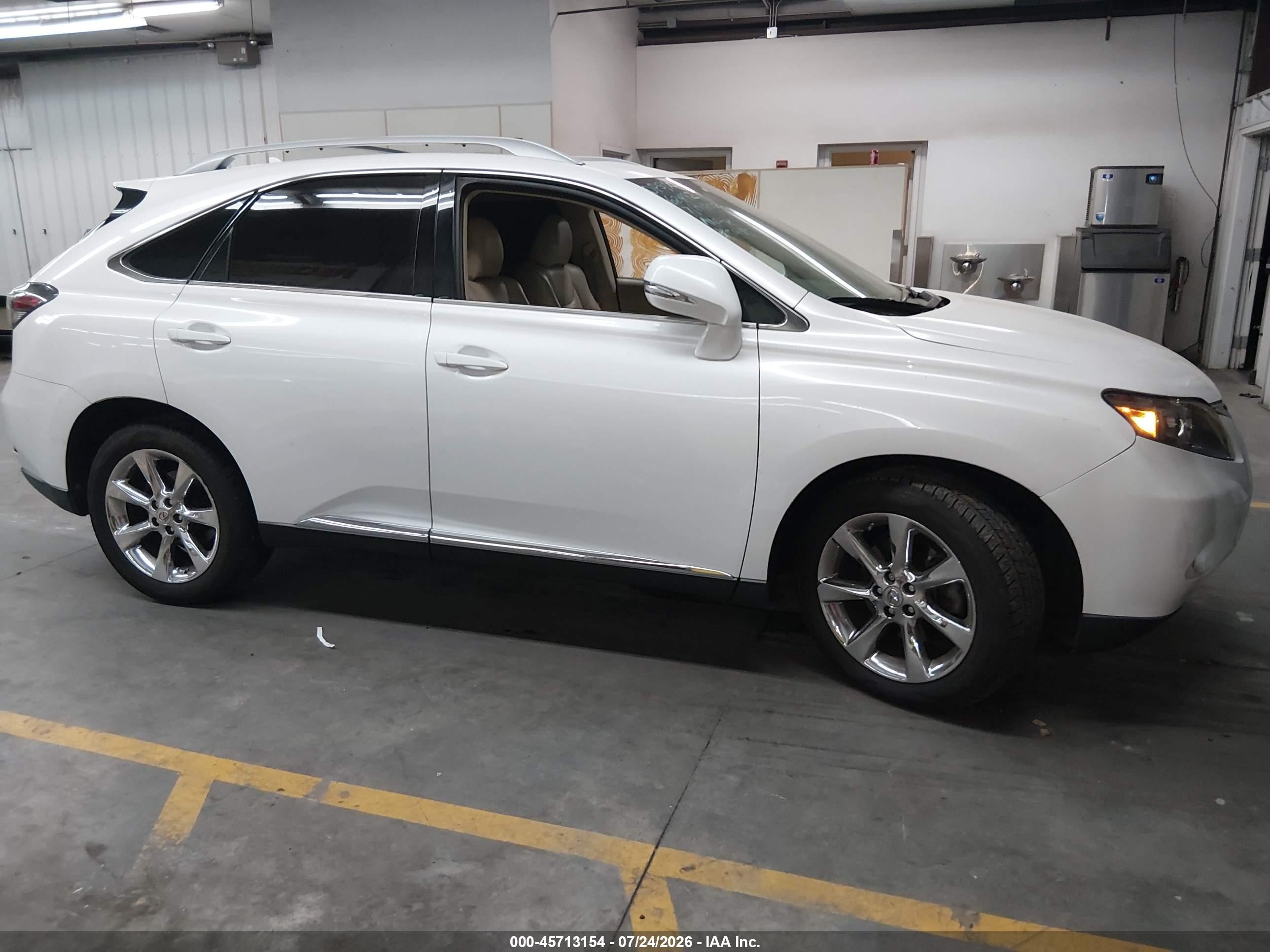 2011 Lexus Rx 350   Белый vin: 2T2ZK1BA9BC051613
