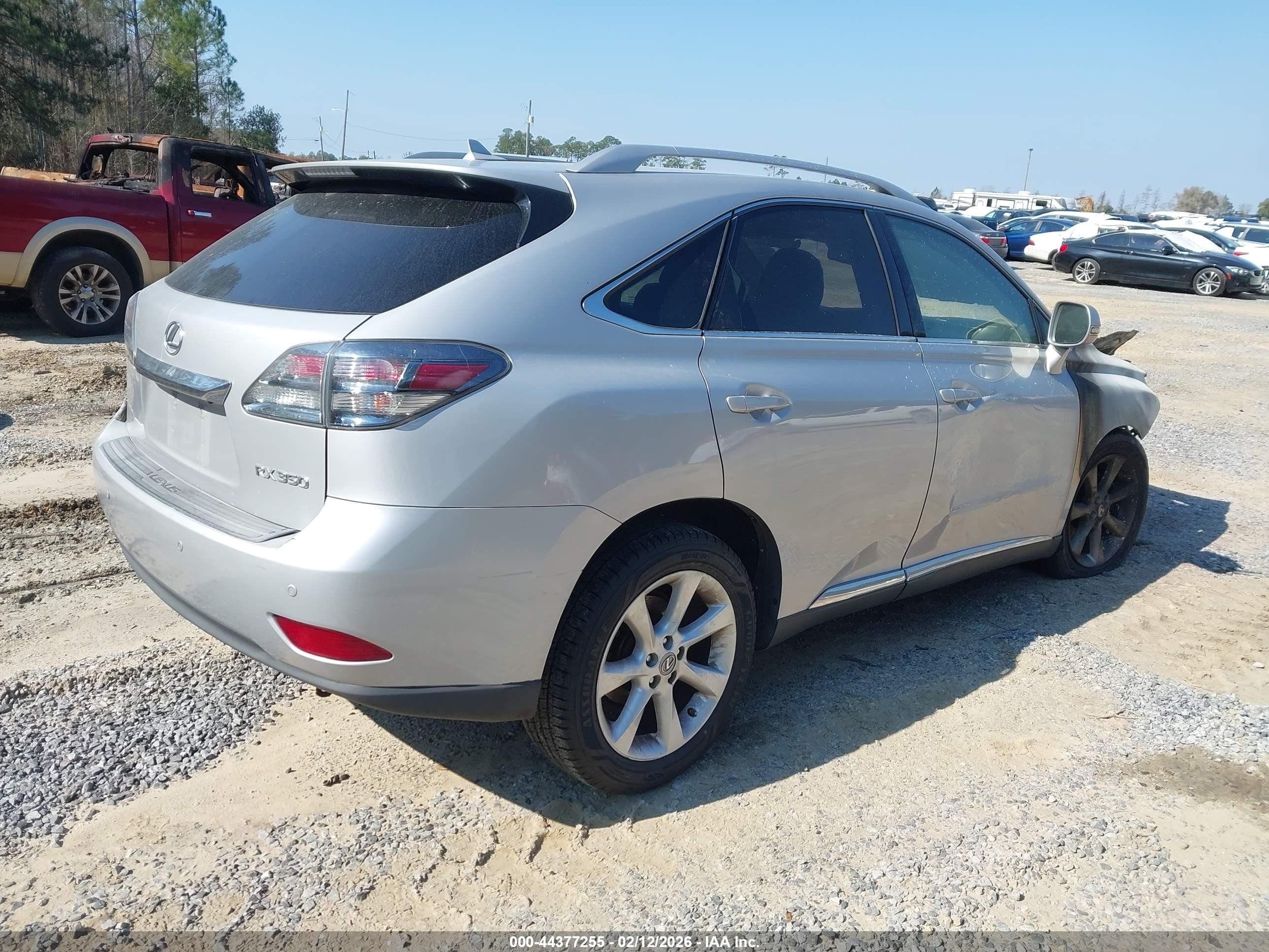 2011 Lexus Rx 350   Silver vin: 2T2ZK1BA9BC052860