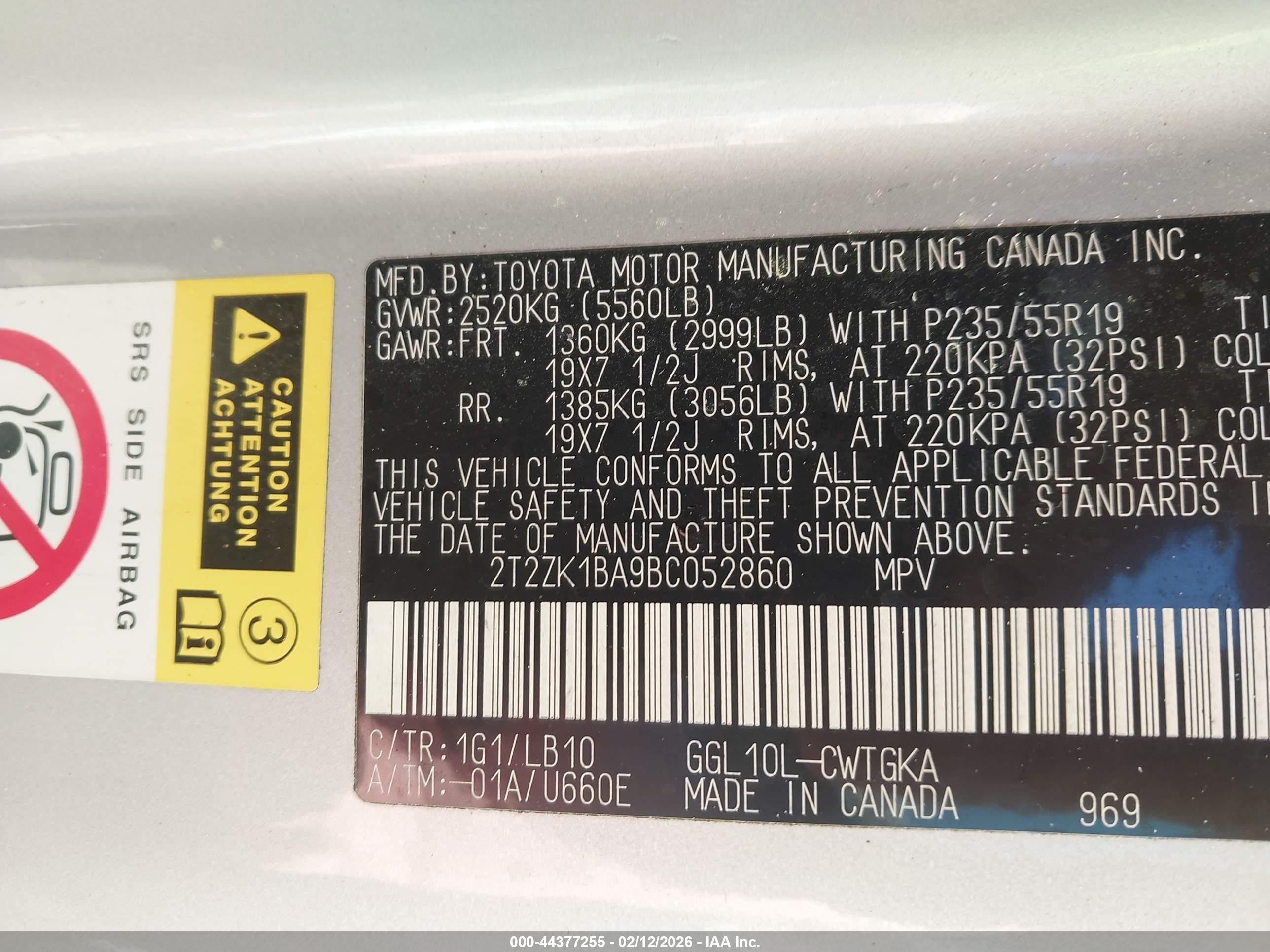 2011 Lexus Rx 350   Silver vin: 2T2ZK1BA9BC052860