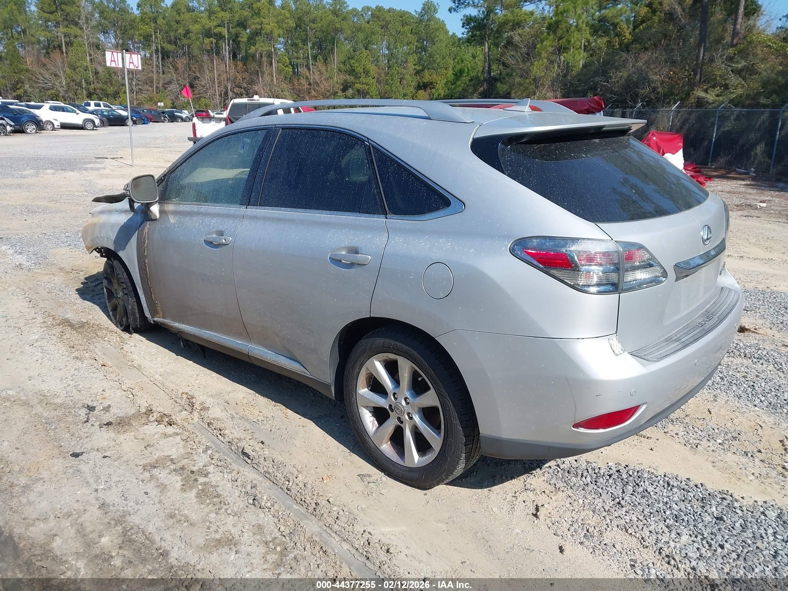 2011 Lexus Rx 350   Silver vin: 2T2ZK1BA9BC052860