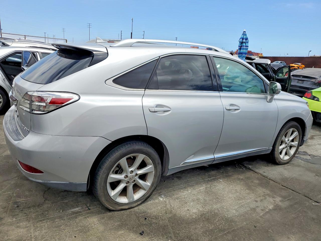 2011 Lexus Rx 350 Silver vin: 2T2ZK1BA9BC057167