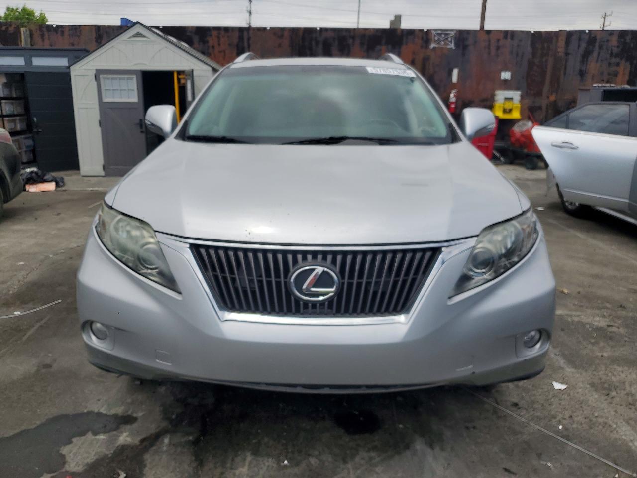 2011 Lexus Rx 350 Silver vin: 2T2ZK1BA9BC057167