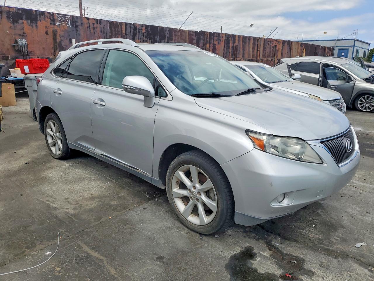 2011 Lexus Rx 350 Silver vin: 2T2ZK1BA9BC057167