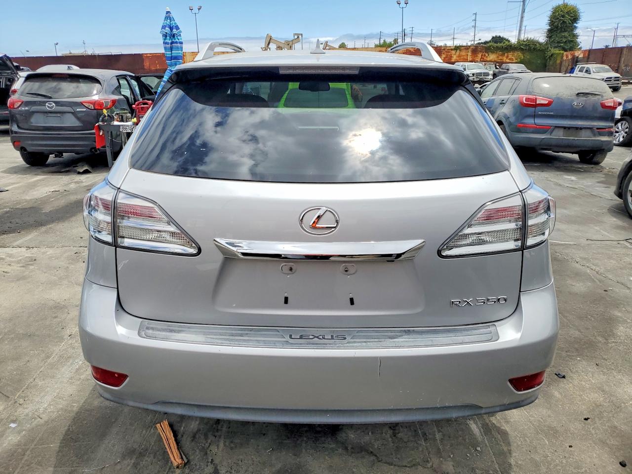 2011 Lexus Rx 350 Silver vin: 2T2ZK1BA9BC057167