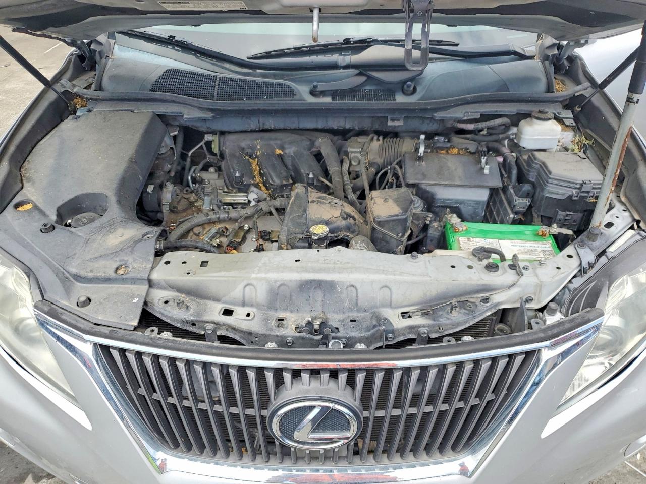 2011 Lexus Rx 350 Silver vin: 2T2ZK1BA9BC057167