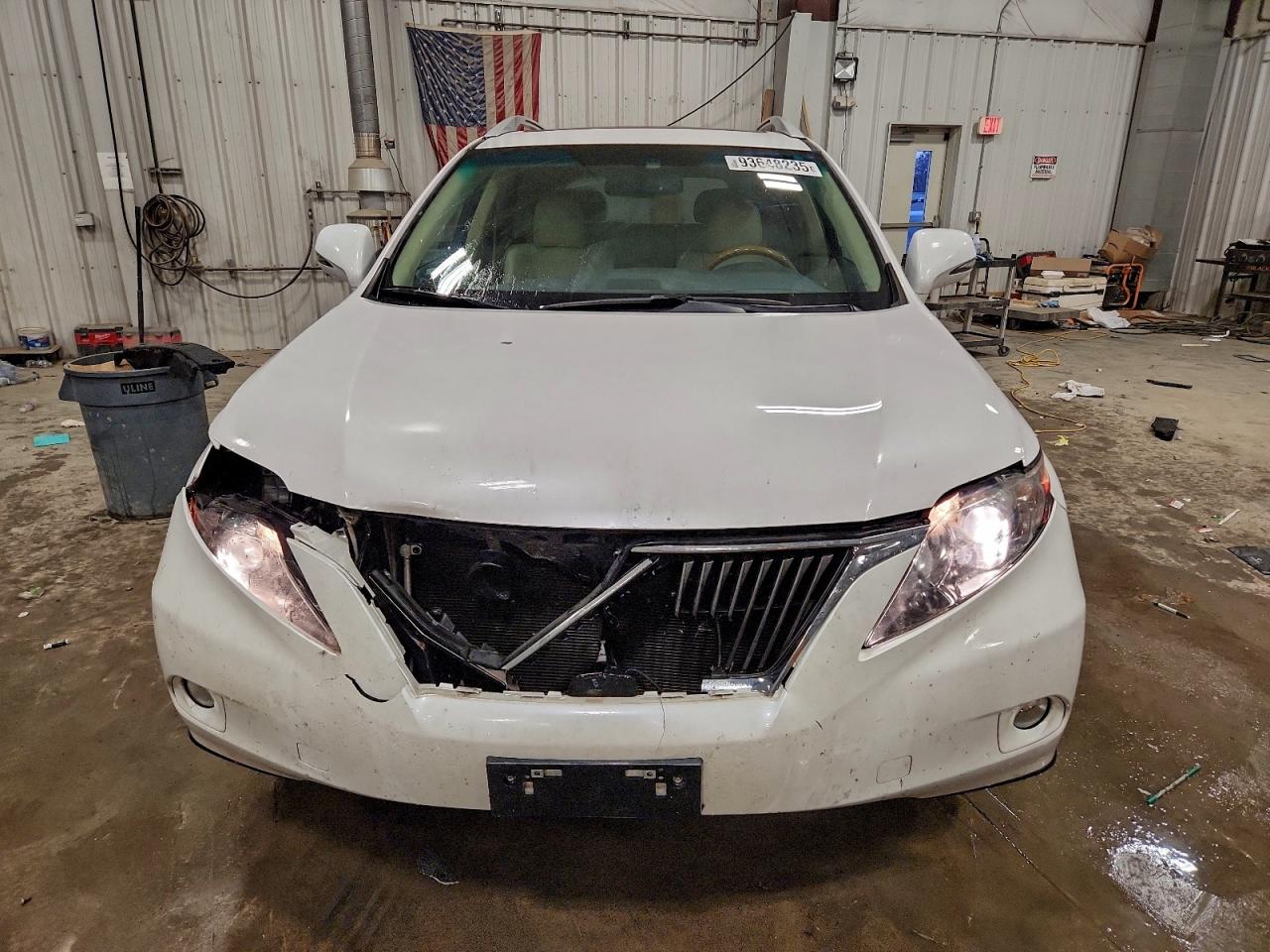 2011 Lexus Rx 350 White vin: 2T2ZK1BA9BC059419