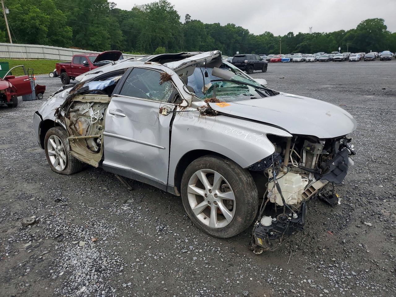 2011 Lexus Rx 350 Silver vin: 2T2ZK1BA9BC060988