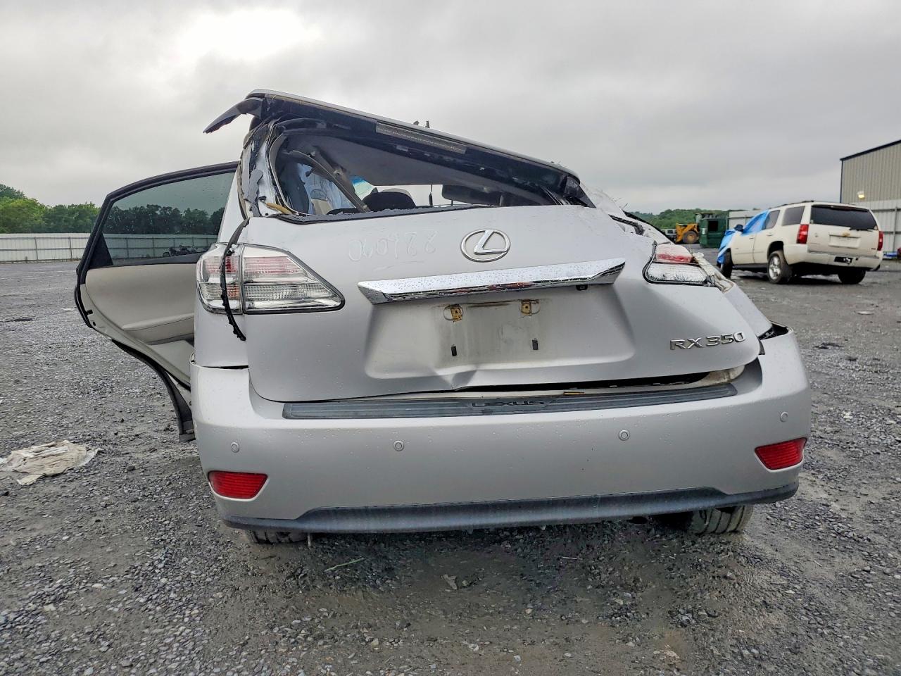 2011 Lexus Rx 350 Silver vin: 2T2ZK1BA9BC060988