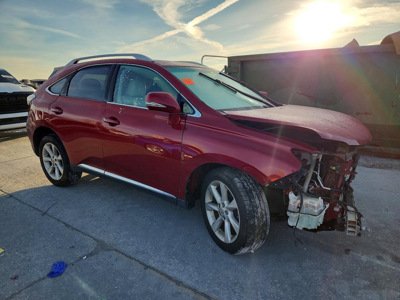 2012 Lexus Rx Red vin: 2T2ZK1BA9CC066033
