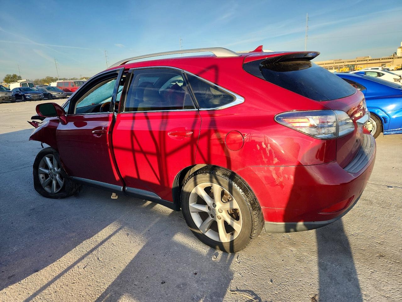 2012 Lexus Rx Red vin: 2T2ZK1BA9CC066033