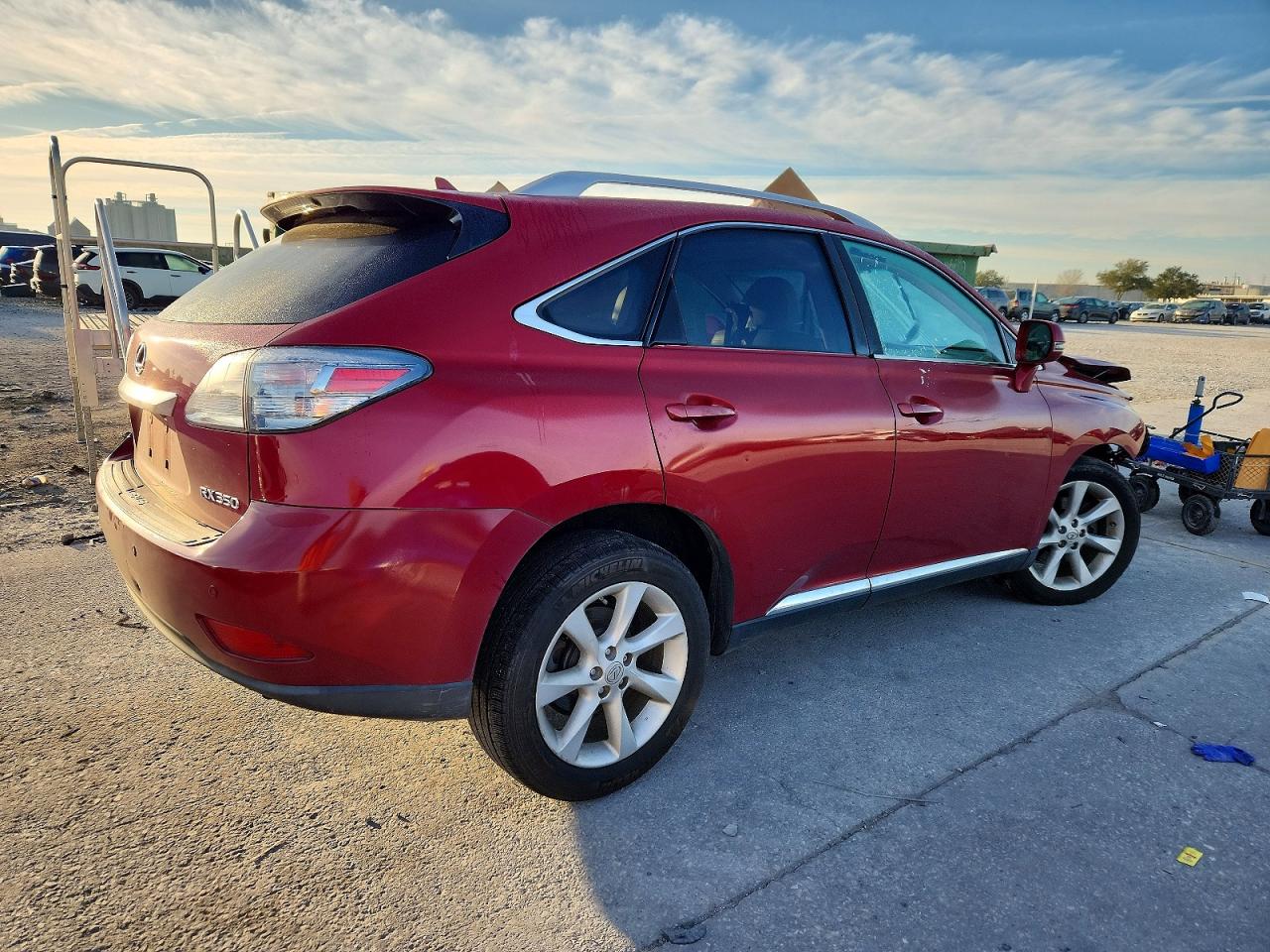 2012 Lexus Rx Red vin: 2T2ZK1BA9CC066033