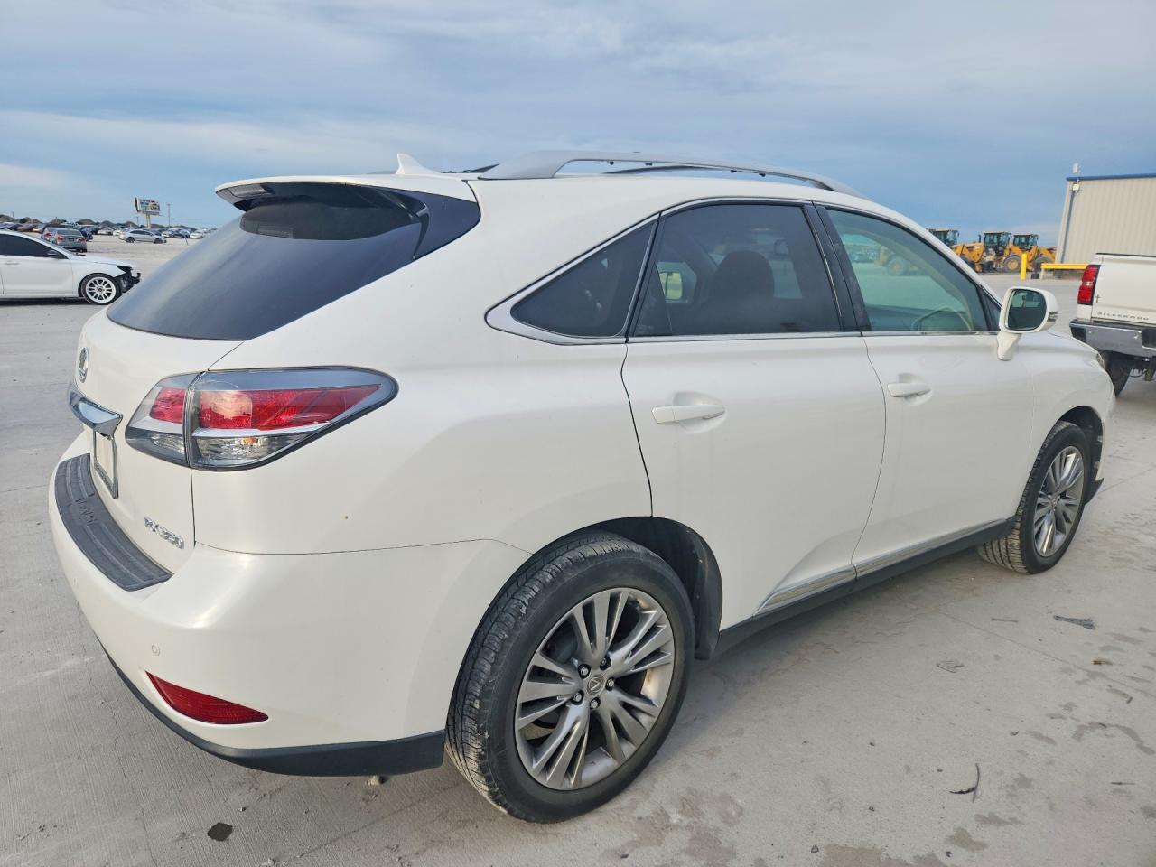 2013 Lexus Rx White vin: 2T2ZK1BA9DC087532