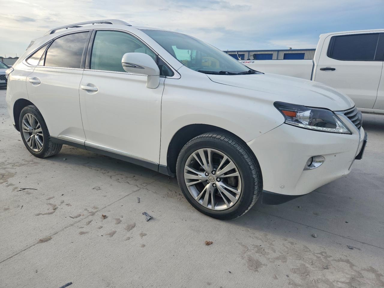 2013 Lexus Rx White vin: 2T2ZK1BA9DC087532