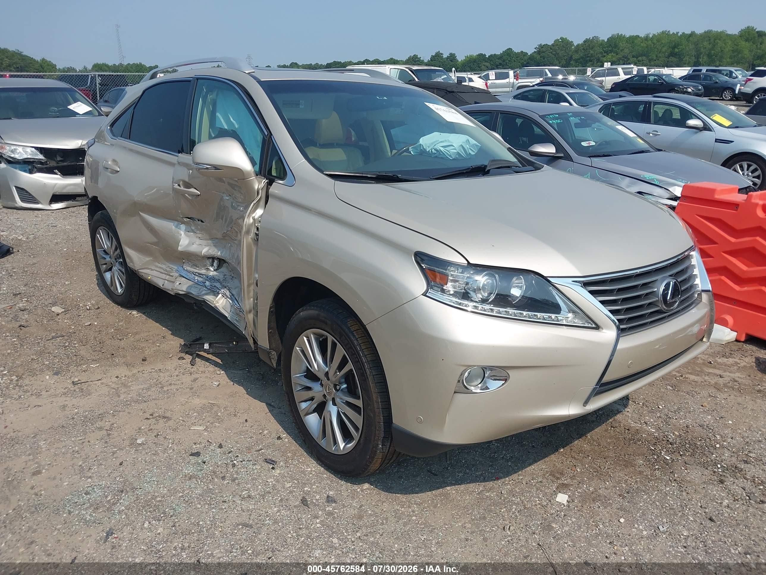 2013 Lexus Rx 350   Tan vin: 2T2ZK1BA9DC089202